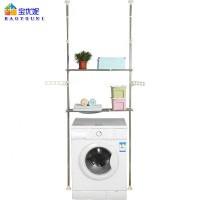 Hot BaoYouNi PP Plastic Type Bathroom Storage Washing Machine Shelf Toilet Holder